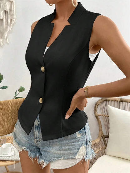Velora V-Neck Vest